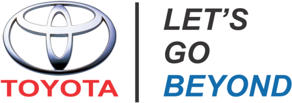 Toyota Logo with Let’s Go Beyond